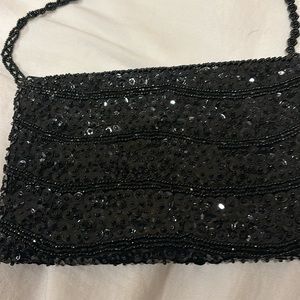 Vintage Andre Cellini small beaded  evening handbag.
